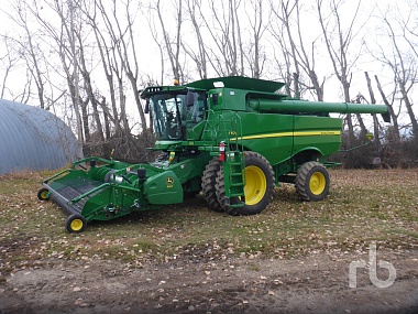 JOHN DEERE S670, 2013